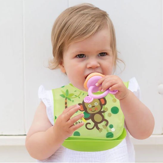 Bavoir bébé Content