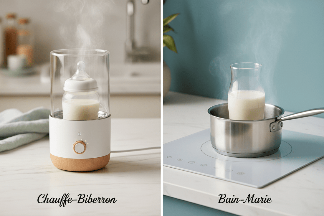 Un Chauffe Biberon Vs Un Bain Marie