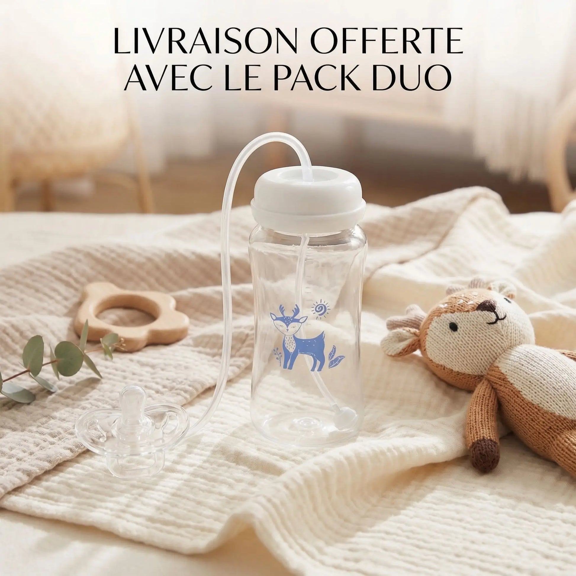 Biberon mains libre