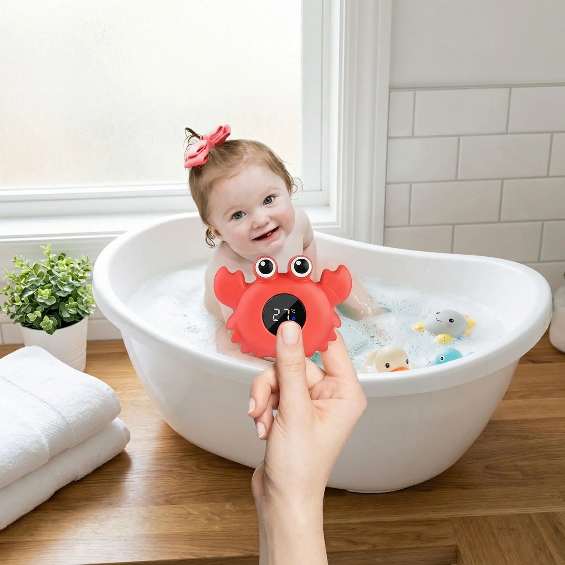 Thermètre bain bebe