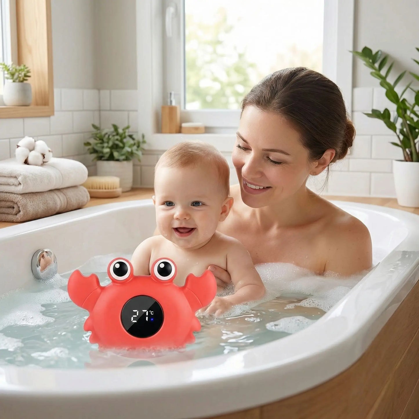 Thermètre bain bebe