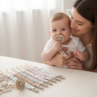 Attache tetine | Elegance Secure - Reve de maman