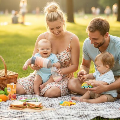 Boite doseuse lait | Nomade - Reve de maman