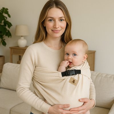 Echarpe de portage | Confort Adaptable - Reve de maman