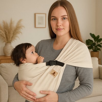 Echarpe de portage | Confort Adaptable - Reve de maman