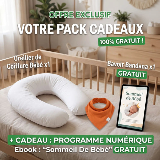 Oreiller de Coiffure Bébé Premium™