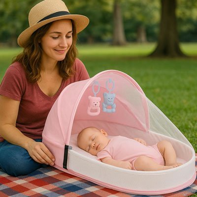 Lit bebe de voyage | Ultracompact - Reve de maman