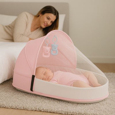 Lit bebe de voyage | Ultracompact - Reve de maman