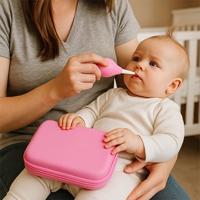 Trousse de toilette bebe | OrganiBaby - Reve de maman